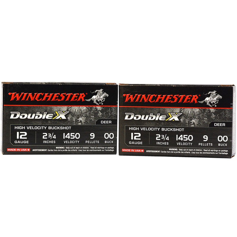 ΦΥΣΙΓΓΙΑ WINCHESTER 9βολα DOUBLE X ΕΠΙΧΑΛΚΩΜΕΝΑ 2 3/4