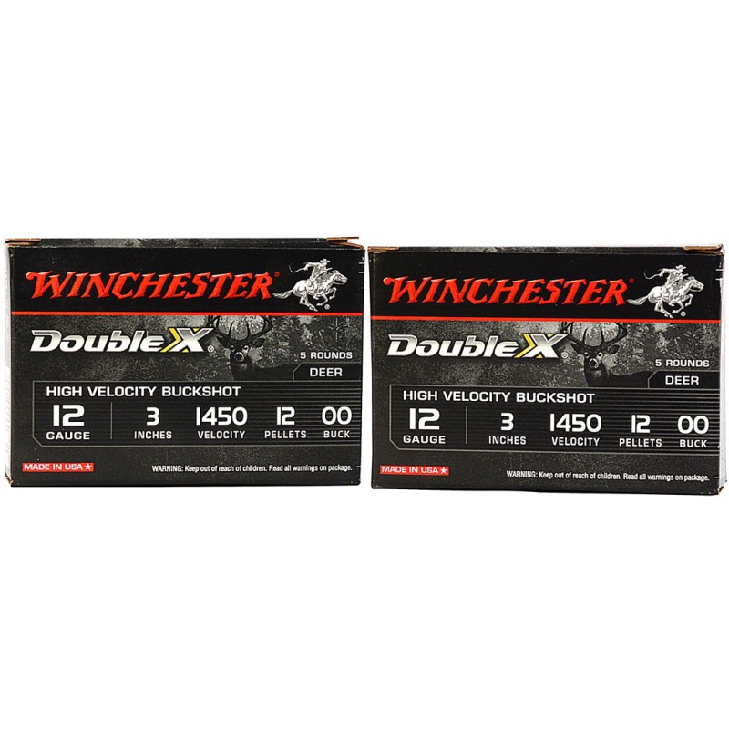 WINCHESTER ΦΥΣΙΓΓΙΑ 12ΒΟΛΑ DOUBLE X (TURBO) ΕΠΙΧΑΛΚΩΜΕΝΑ 