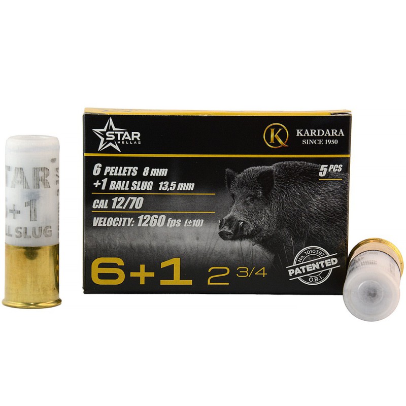 ΦΥΣΙΓΓΙΑ 6+1 2 3/4 BALL SLUG